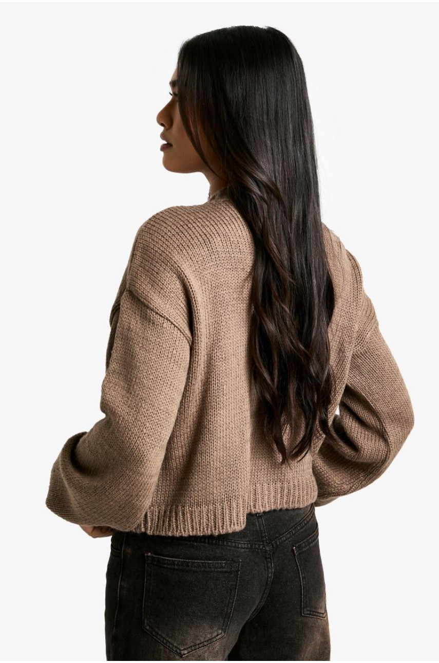 М'який в'язаний кардиган на ґудзиках
