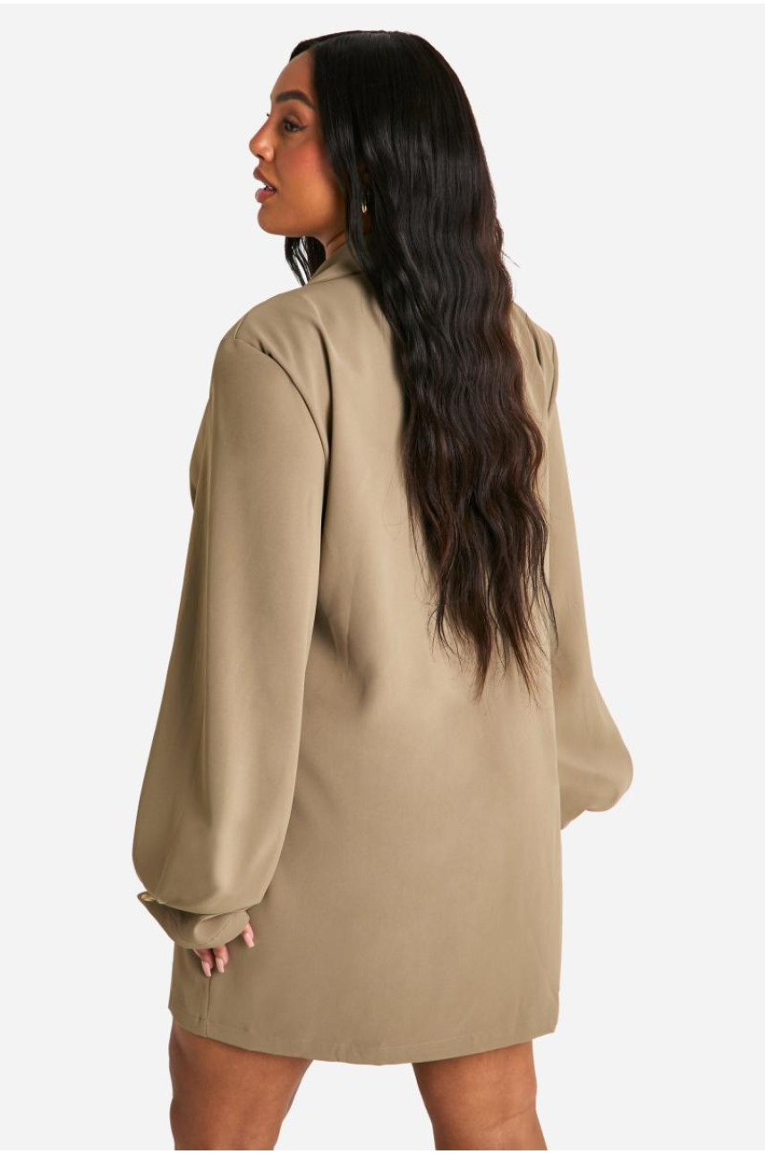 Плюс велика сукня-блазер