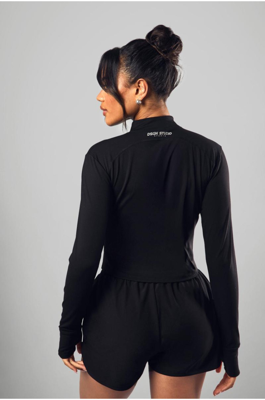 Dsgn Studio з вигнутим подолом і напівзастібкою