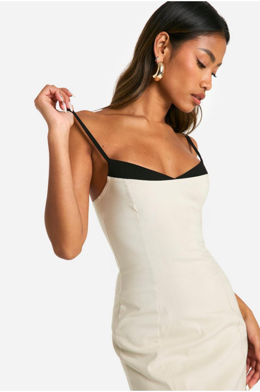 Бенгальське плаття Midaxi з контрастною вставкою