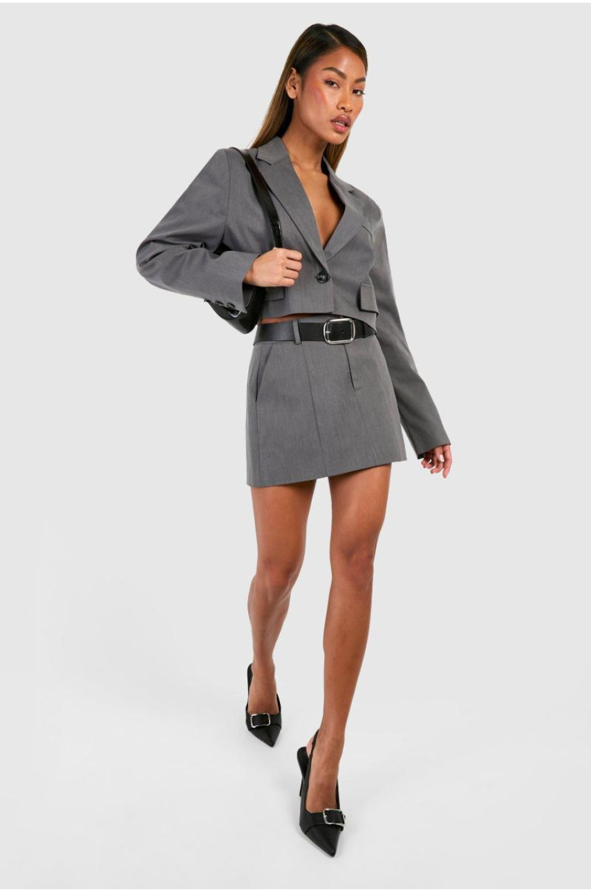 Міні-спідниця Marl Micro