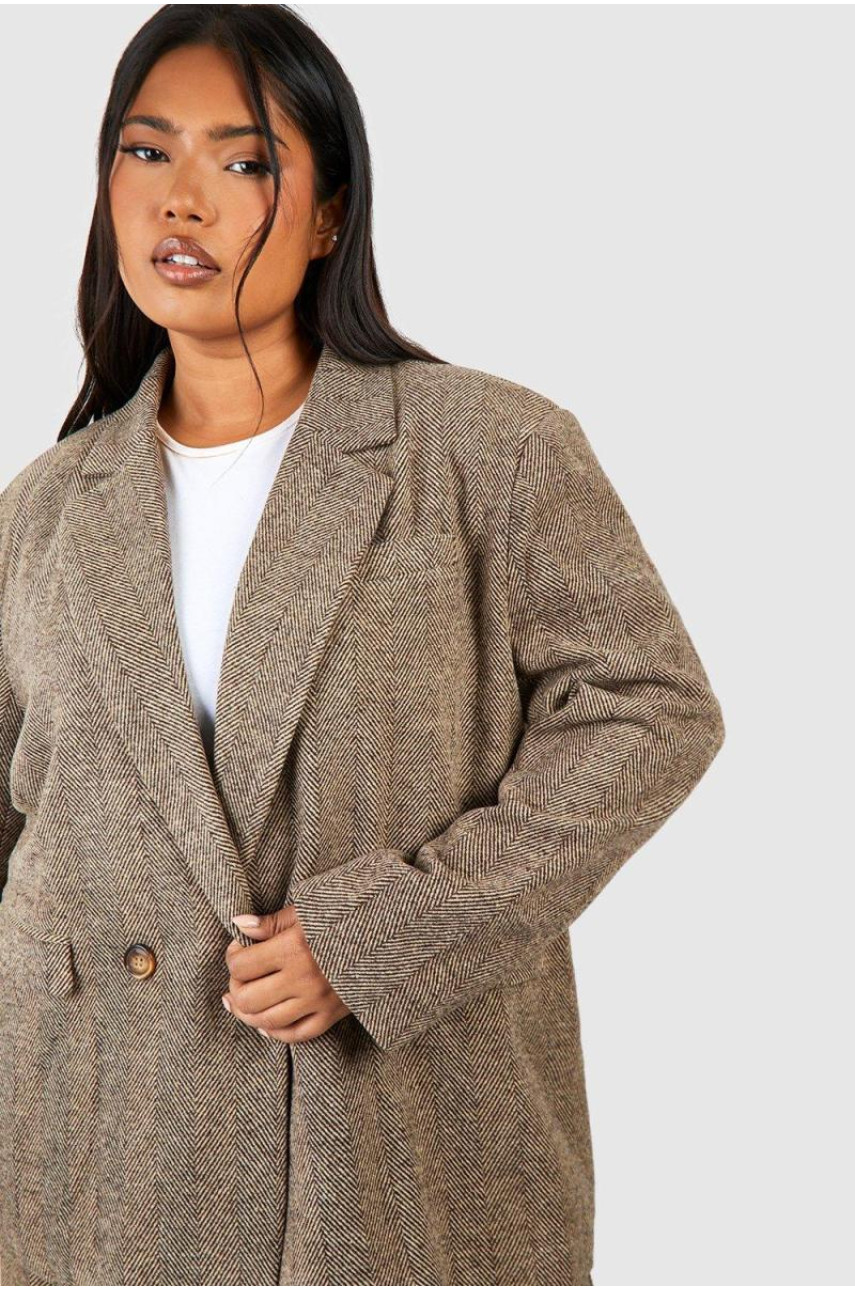 Плюс великий піджак з ялинкою