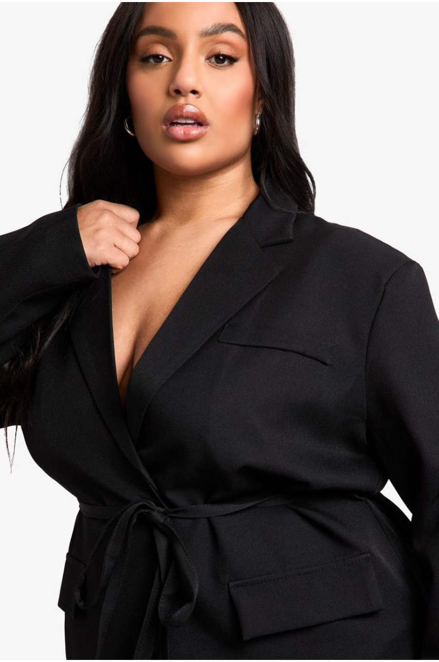 Додатковий піджак із зав’язкою на талії Marl