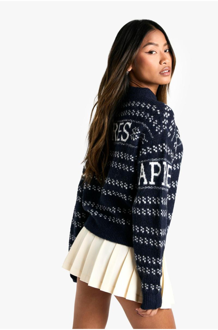 В'язаний лижний джемпер