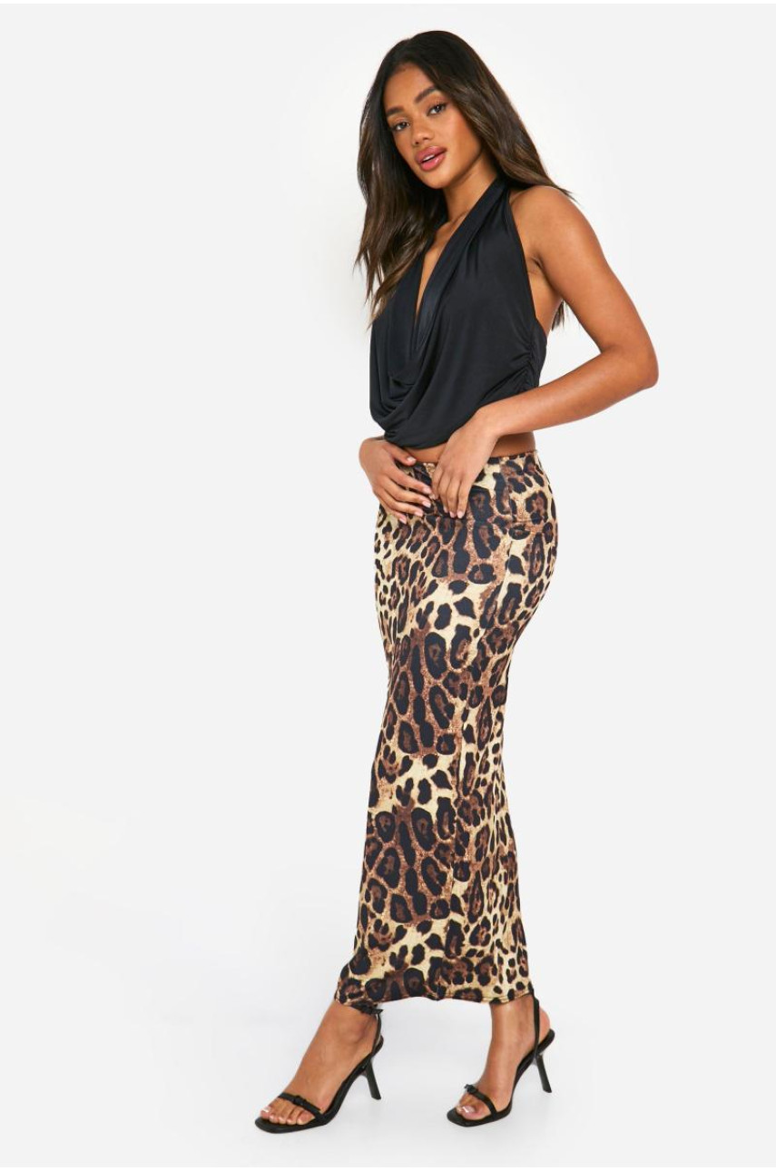 Спідниця Midaxi з леопардовим принтом