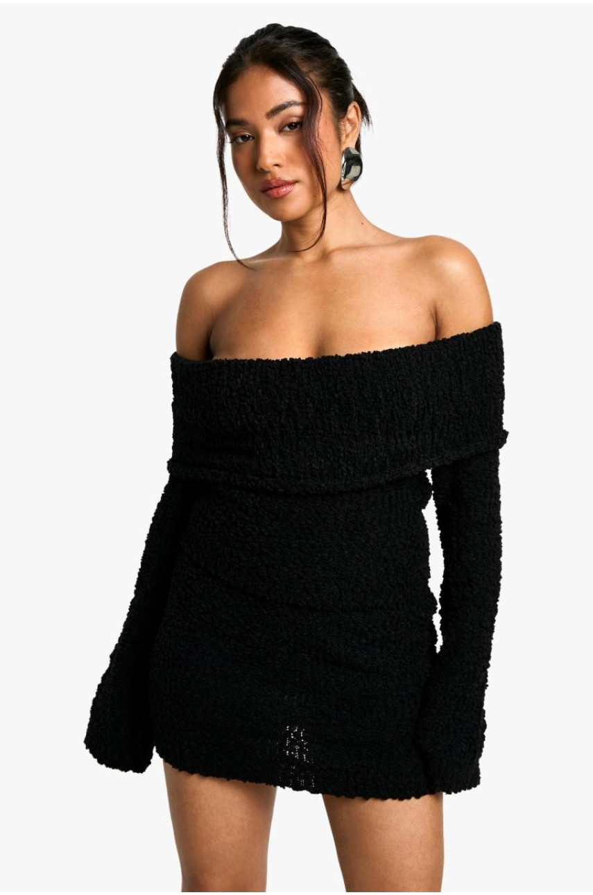 Укорочений джемпер Petite Boucle Bardot