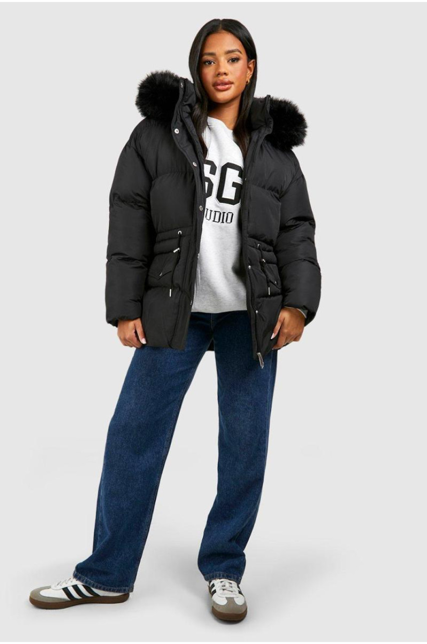 Парка зі штучним хутром