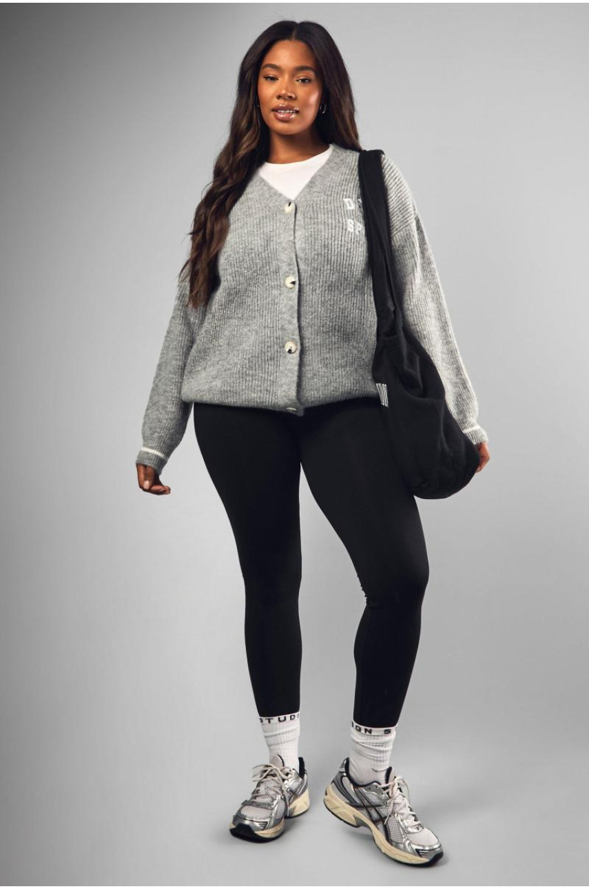 Спортивний трикотажний кардиган Plus DSGN