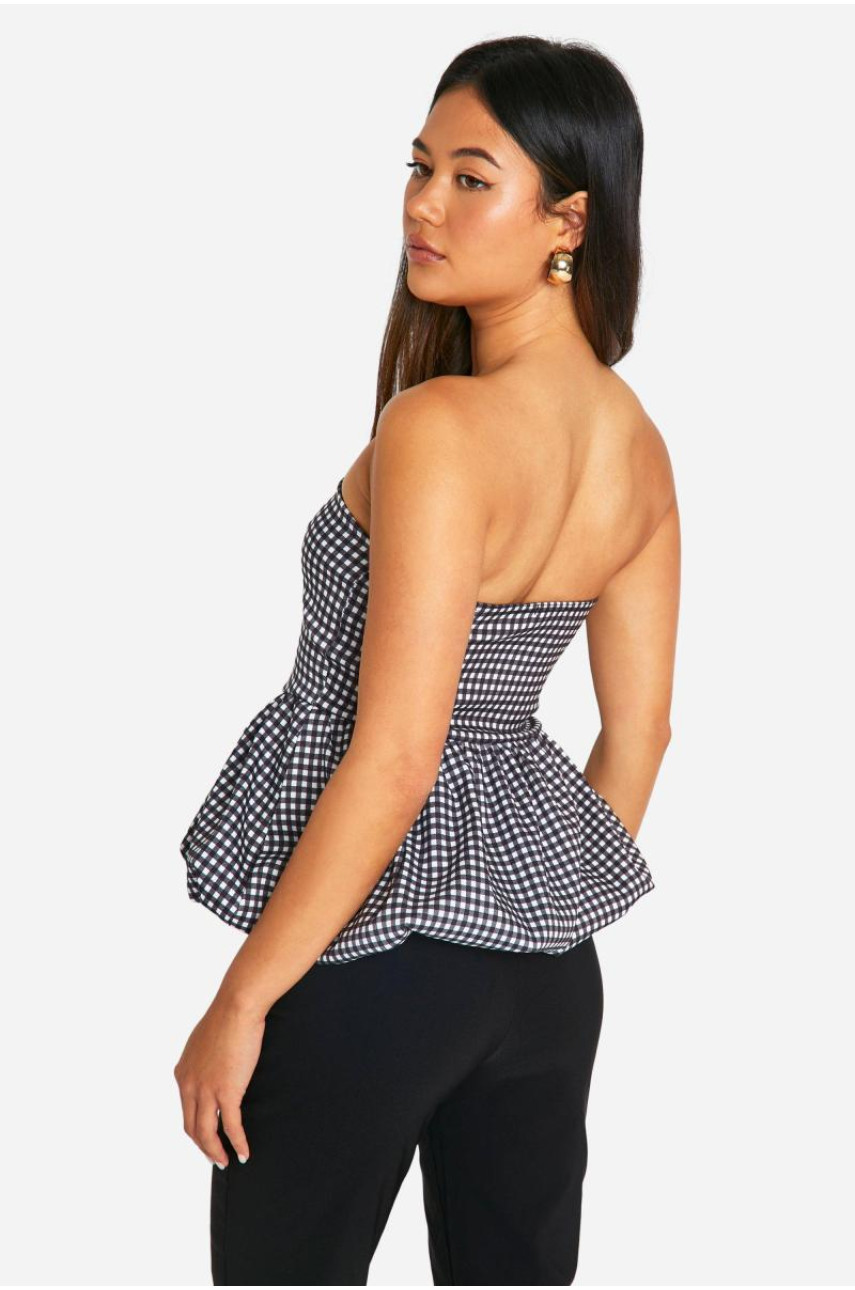 Топ з бенгальськими гінгамовими кульками