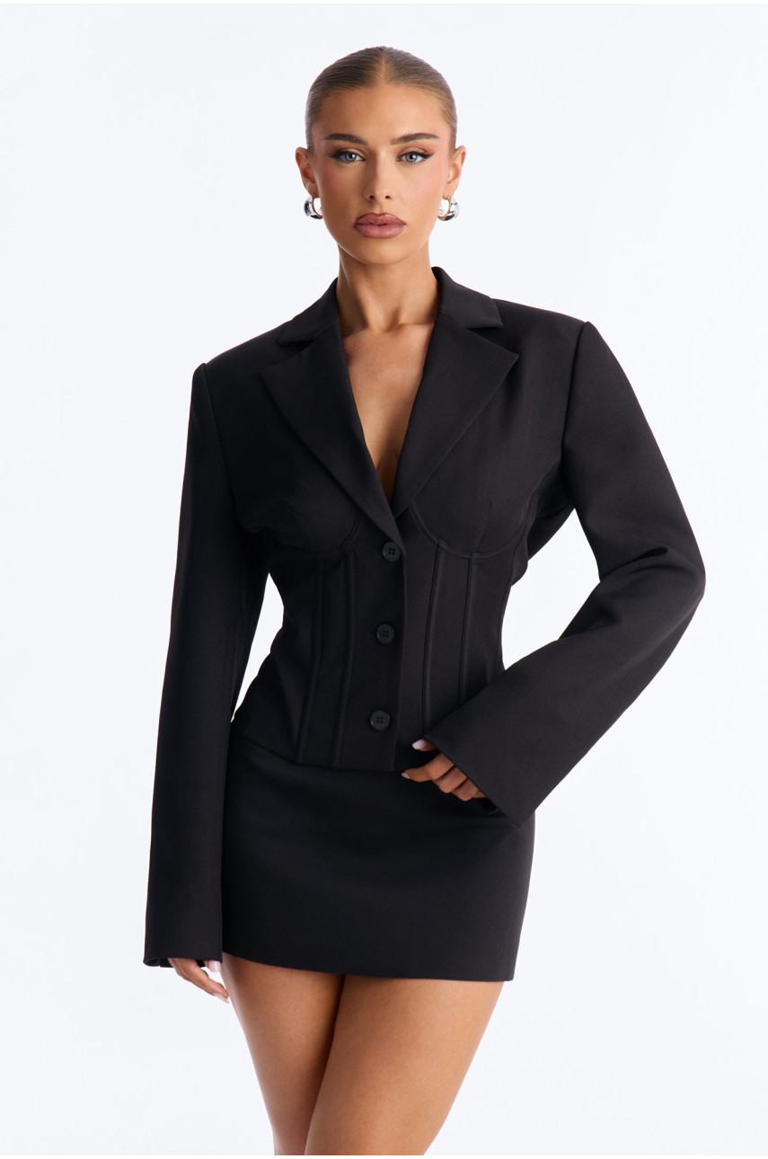 Приталений блейзер-корсет 