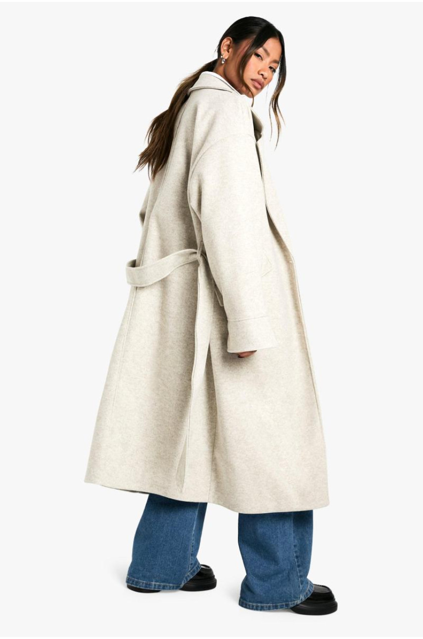 Пальто Marl Wool Look