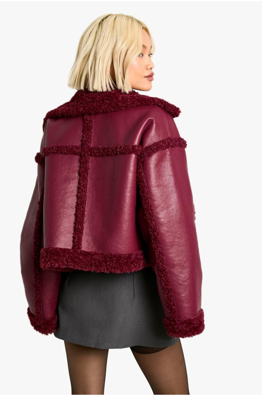 Куртка-авіатор Teddy Trim