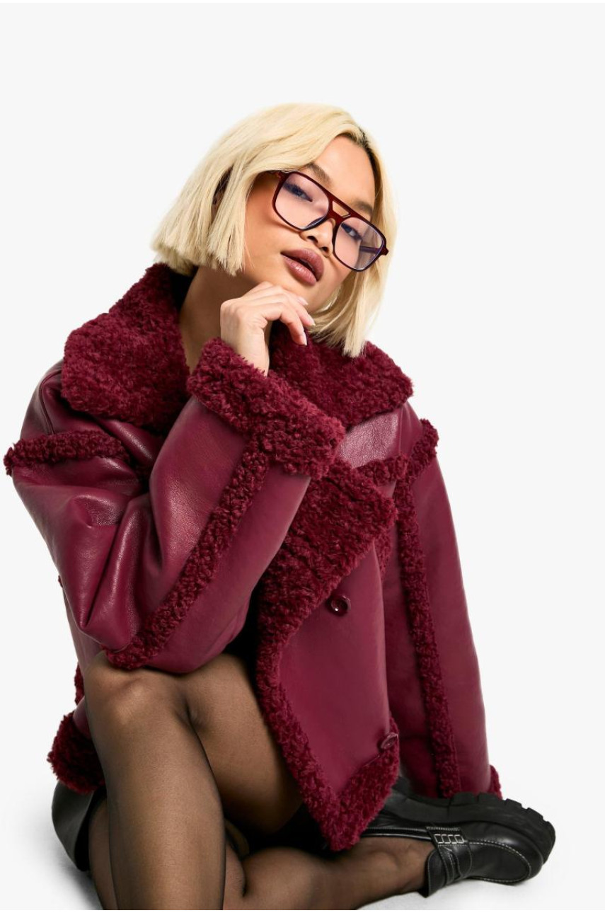 Куртка-авіатор Teddy Trim