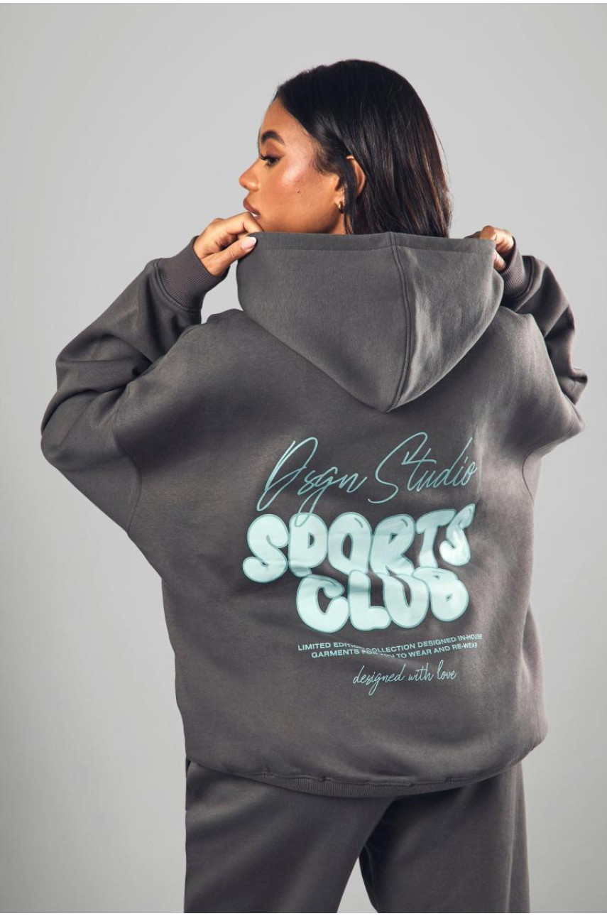 Велике худі Dsgn Studio Sports Bubble Slogan