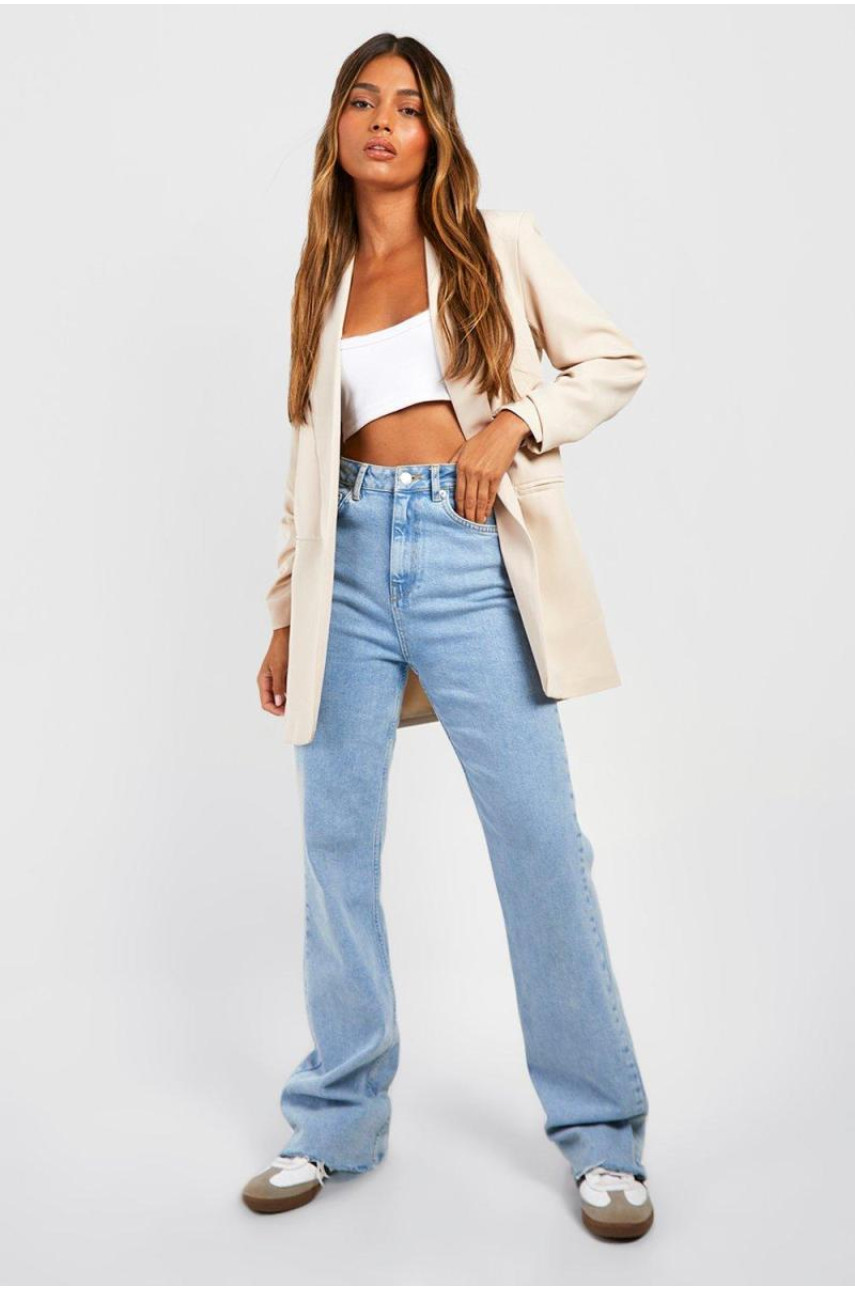 Блейзер із рюшами та рукавами