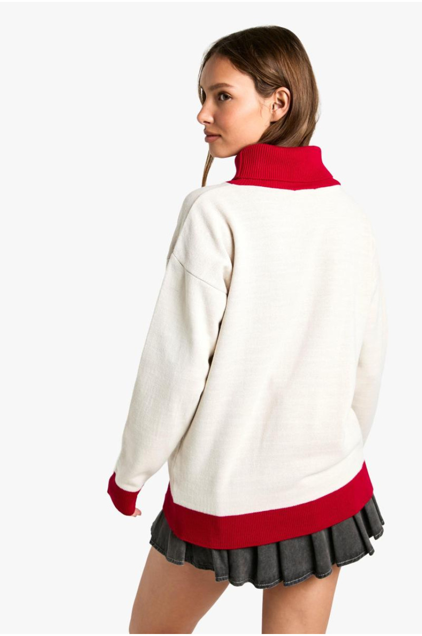 Різдвяний джемпер Jolly Season Roll Neck