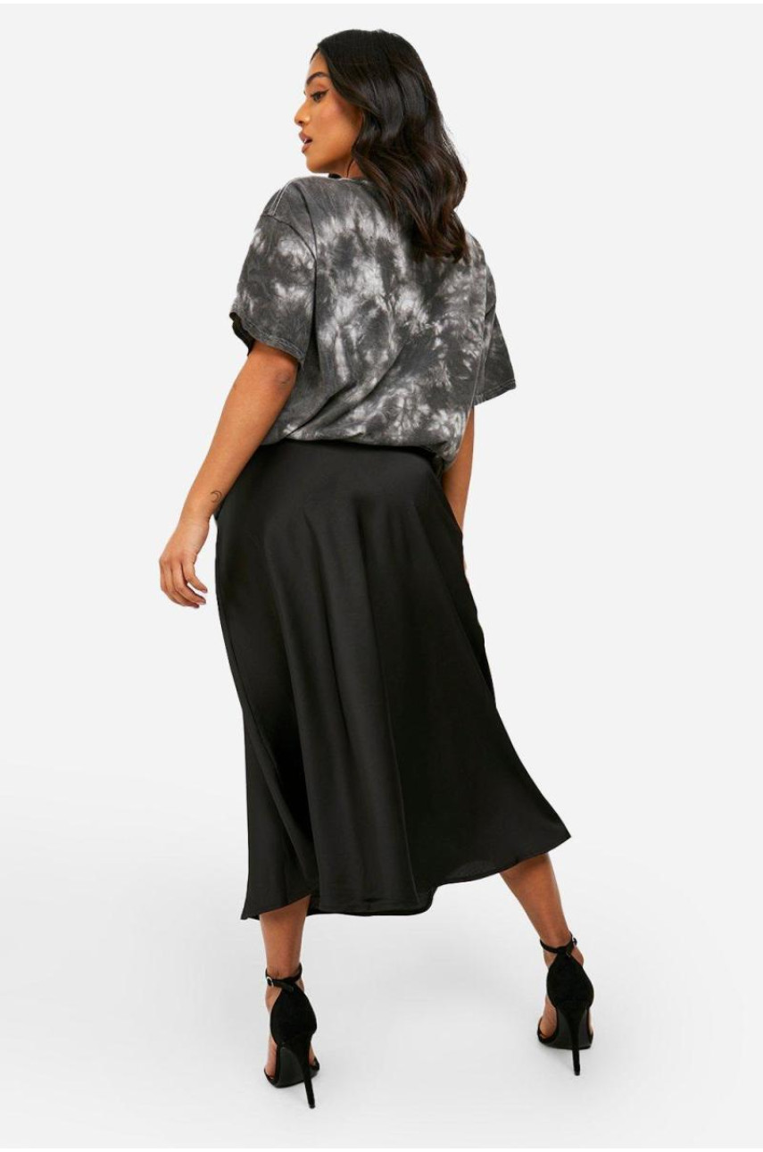 Маленька атласна спідниця Midaxi