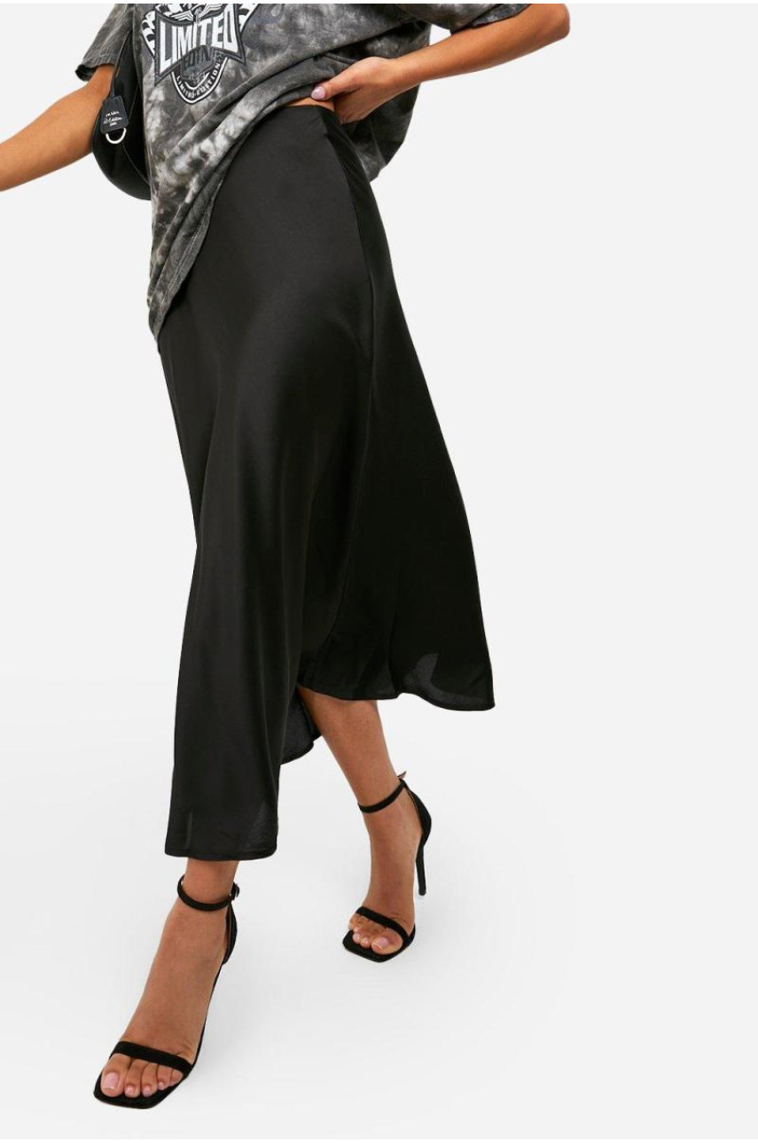 Маленька атласна спідниця Midaxi