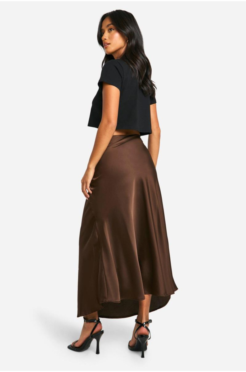 Маленька атласна спідниця Midaxi