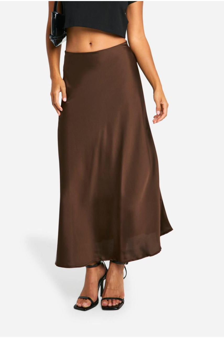 Маленька атласна спідниця Midaxi