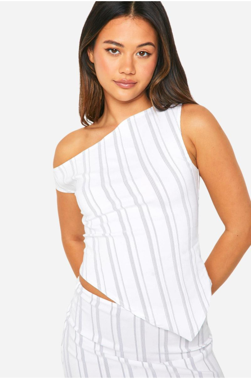 Асиметричний топ з бенгальською смугою на одне плече