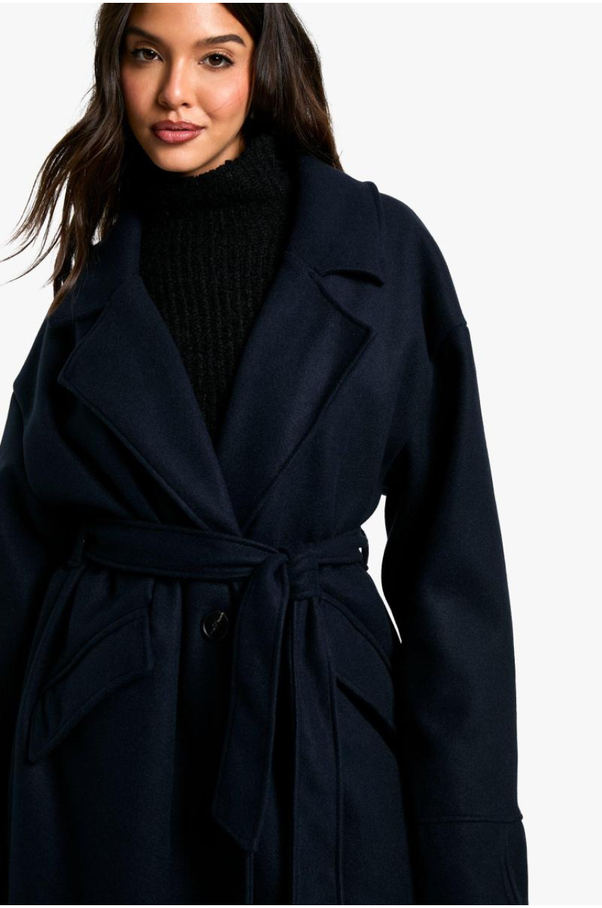 Пальто Marl Wool Look