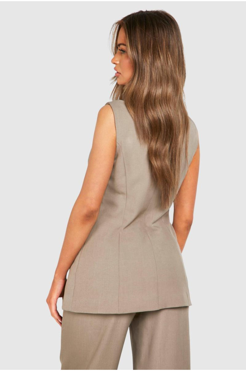 Довговічний облягаючий жилет із косою шиєю