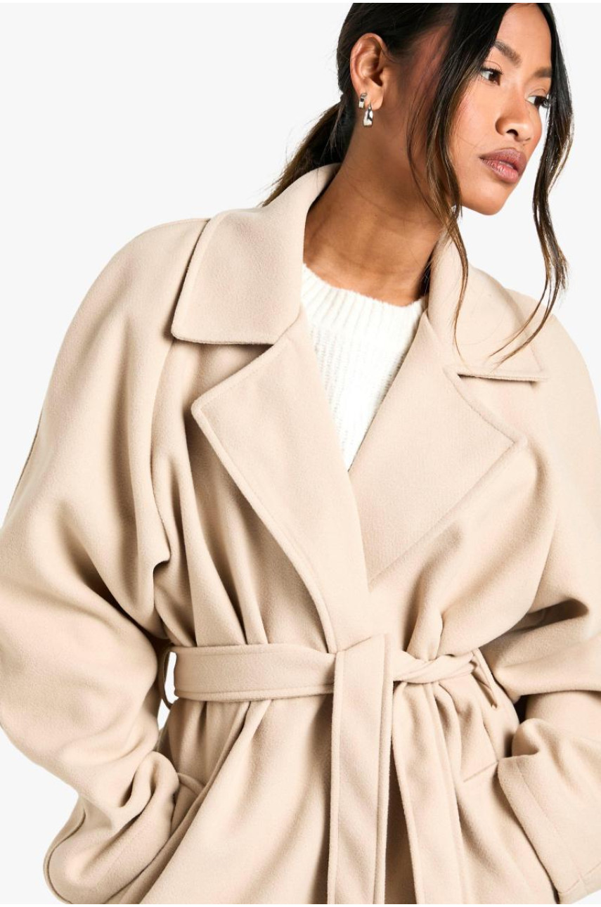 Вовняне пальто максі