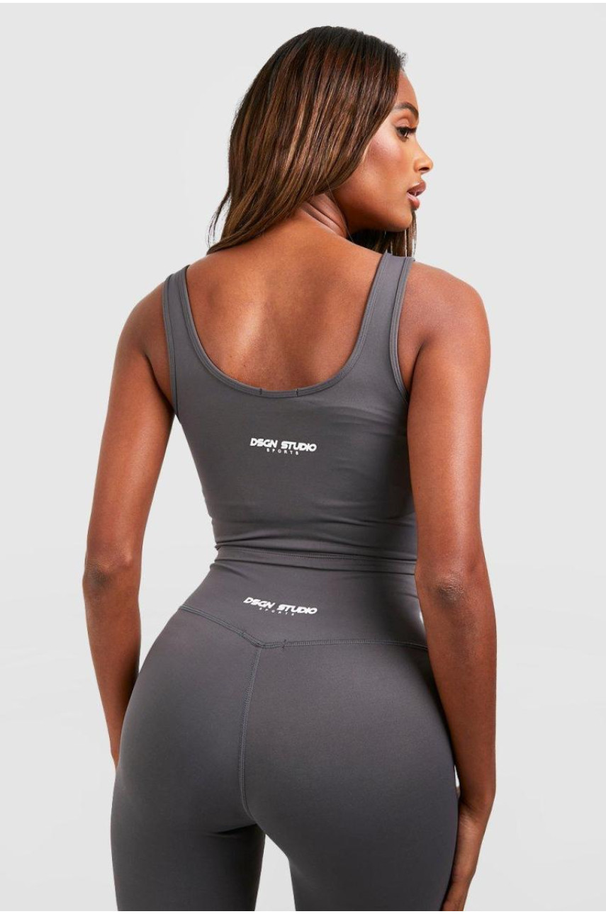 Спортивний бюстгальтер Charcoal DSGN Studio Supersoft Peached Sculpt Padded