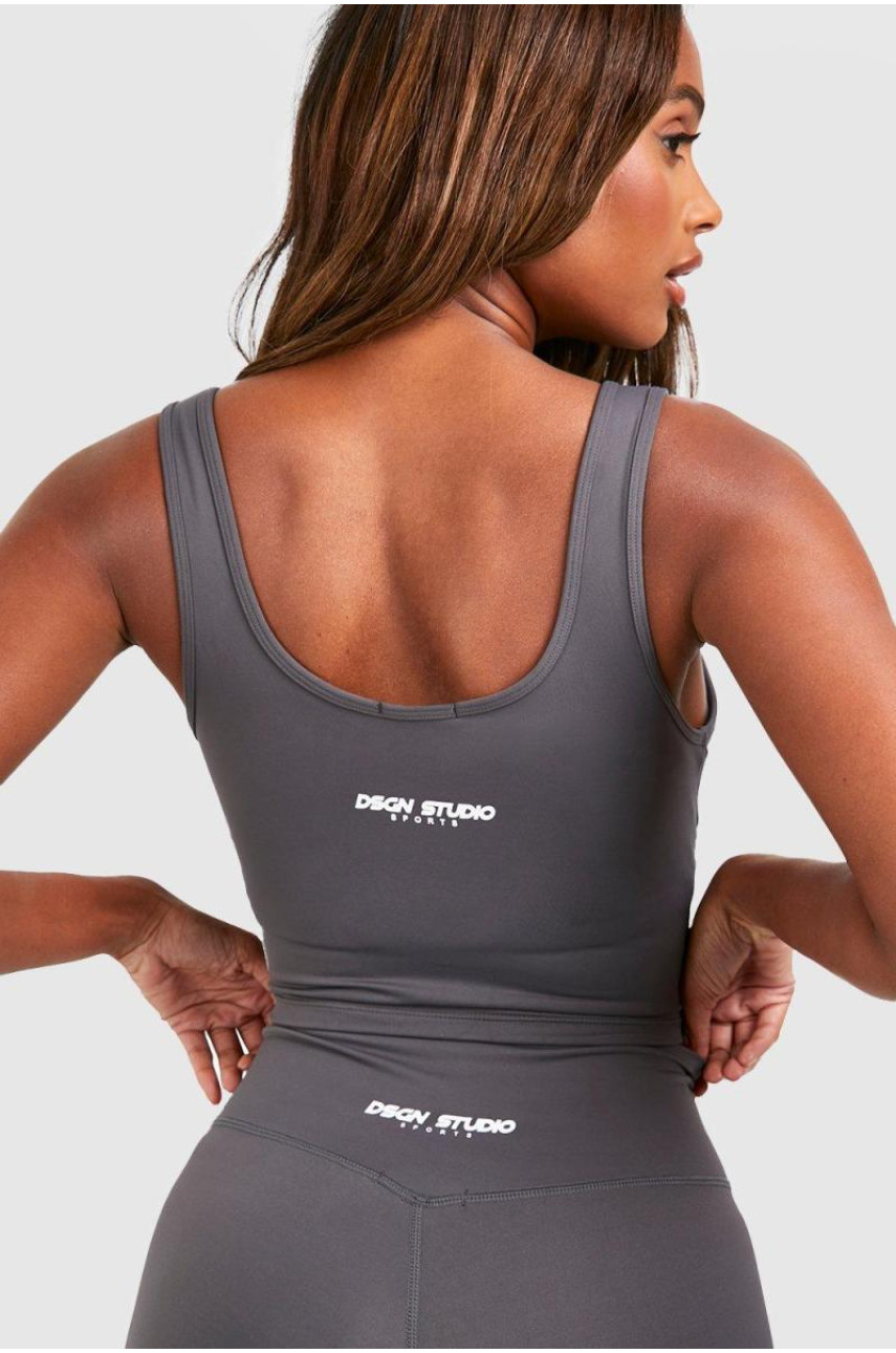 Спортивний бюстгальтер Charcoal DSGN Studio Supersoft Peached Sculpt Padded