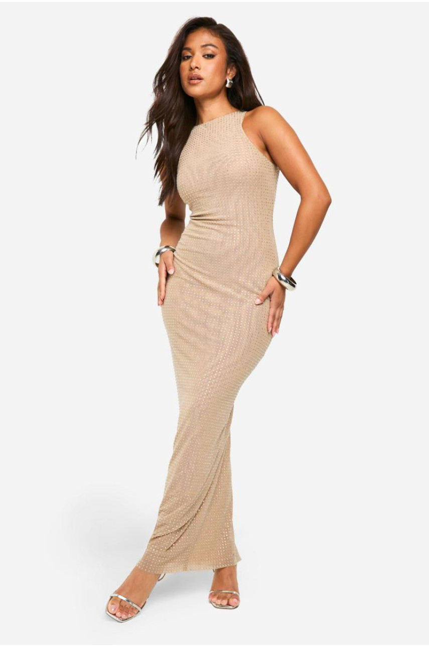 Сукня максі з гоночним вирізом Petite Hotfix