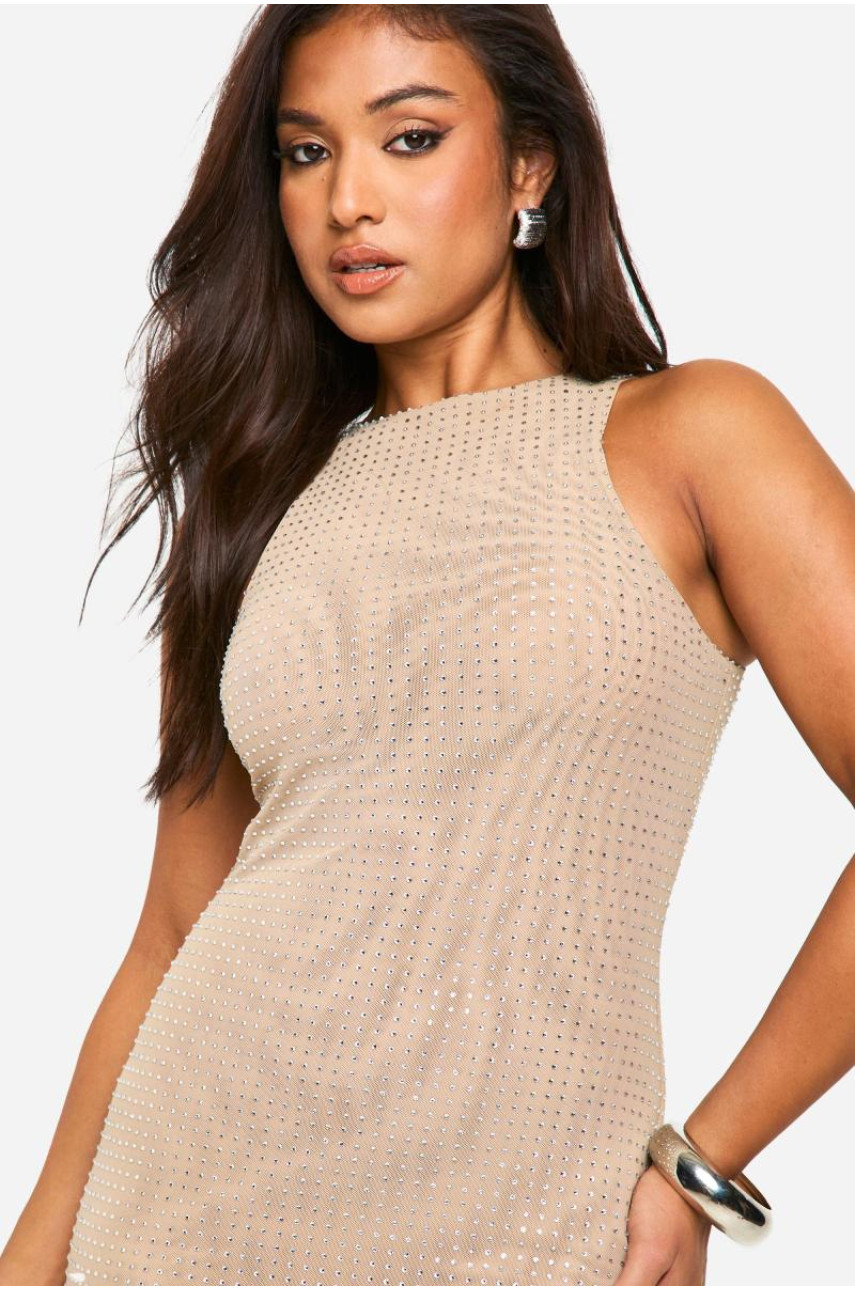 Сукня максі з гоночним вирізом Petite Hotfix