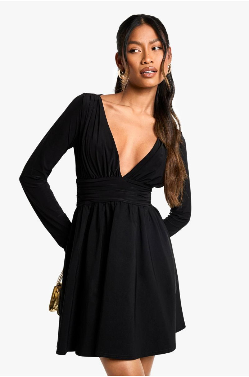 Бенгалін і слизька суміш міні -сукня поривають міні -плаття