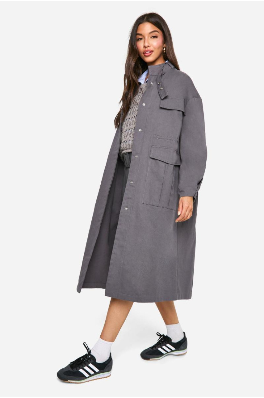 Тренчко -пальто з утилітою для кишенькових