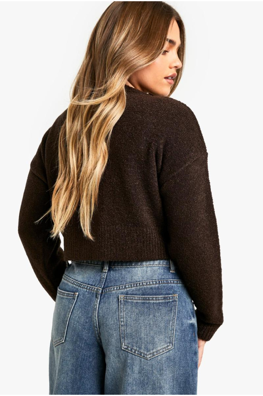 Кардиган з високим горлом Petite Boucle