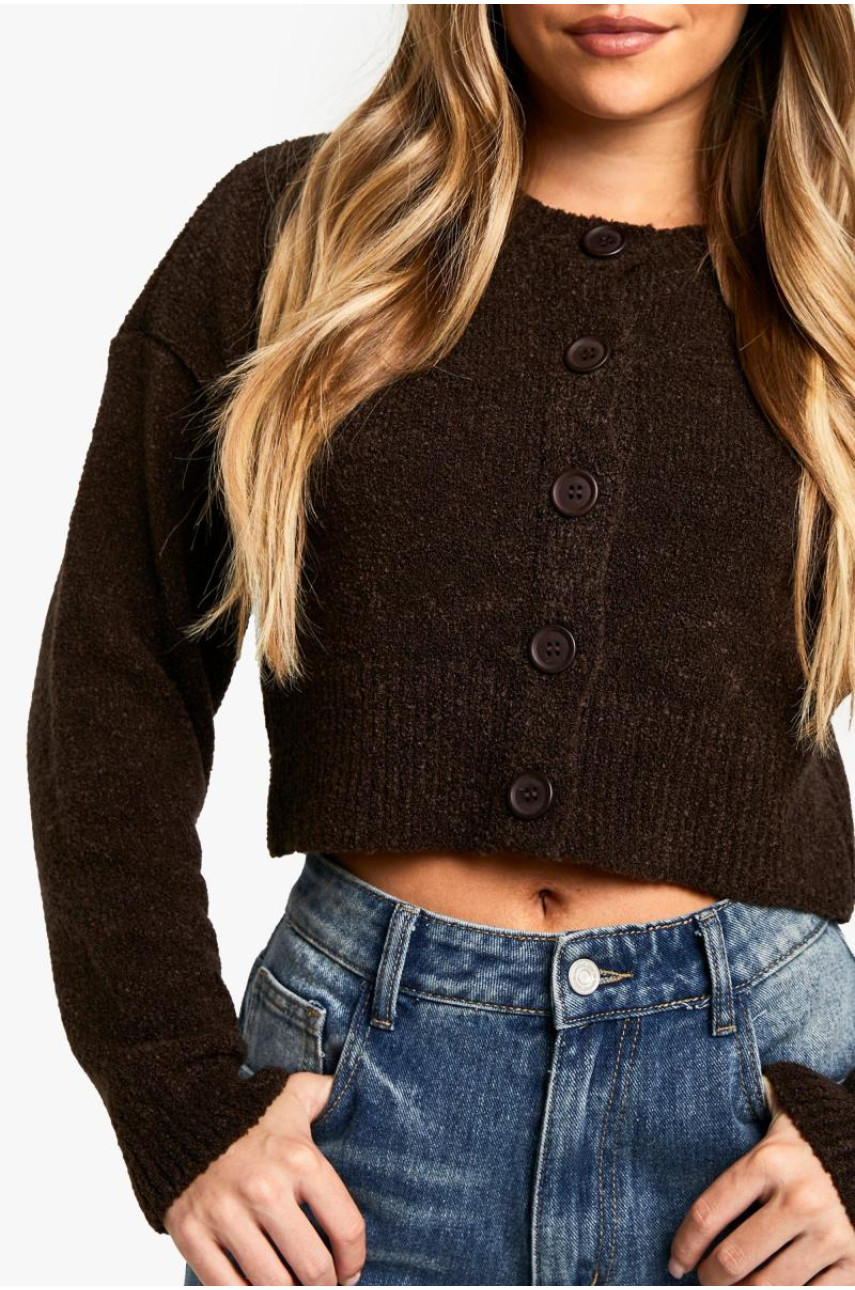 Кардиган з високим горлом Petite Boucle