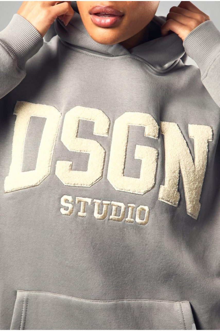 Велика толстовка Dsgn Collegiate Toweling Applique