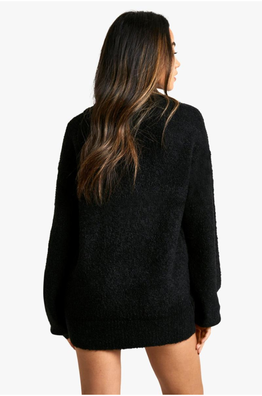 Міні-джемпер Borg з глибоким V-подібним вирізом