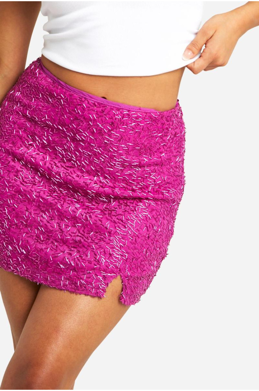 Маленька міні-спідниця з паєтками