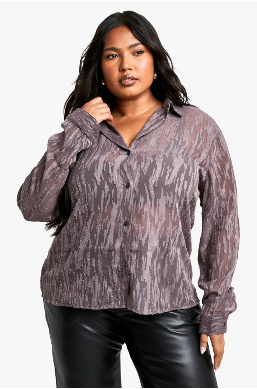 Плюс велика сорочка Animal Burnout