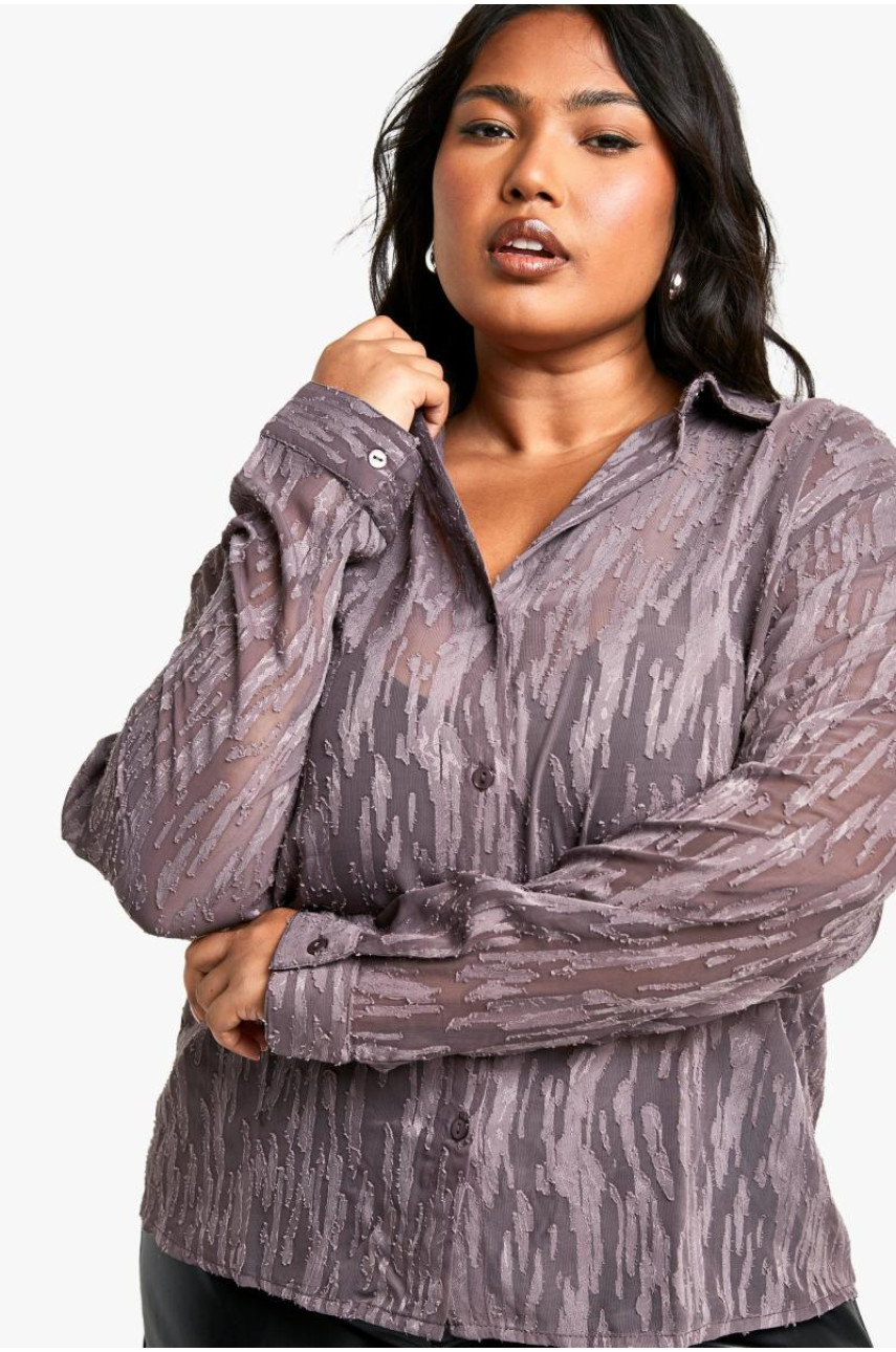 Плюс велика сорочка Animal Burnout