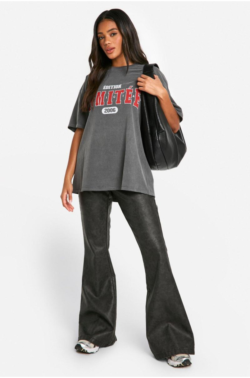 Велика футболка з графічним малюнком LIMITEE